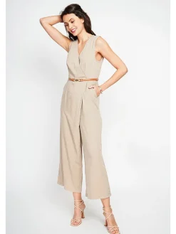 Jumpsuit in Beige
