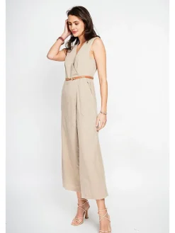 Jumpsuit in Beige