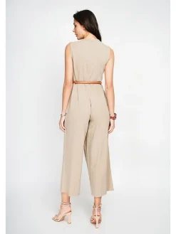 Jumpsuit in Beige