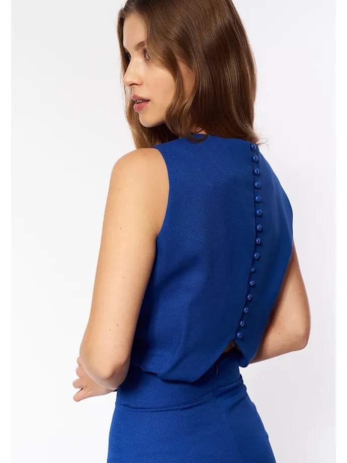 Jumpsuit in Blau