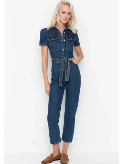 Jumpsuit in Blau