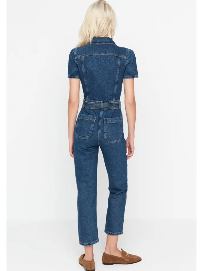 Jumpsuit in Blau