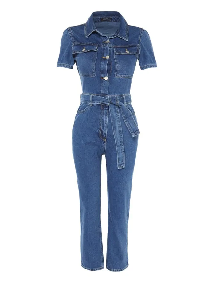 Jumpsuit in Blau