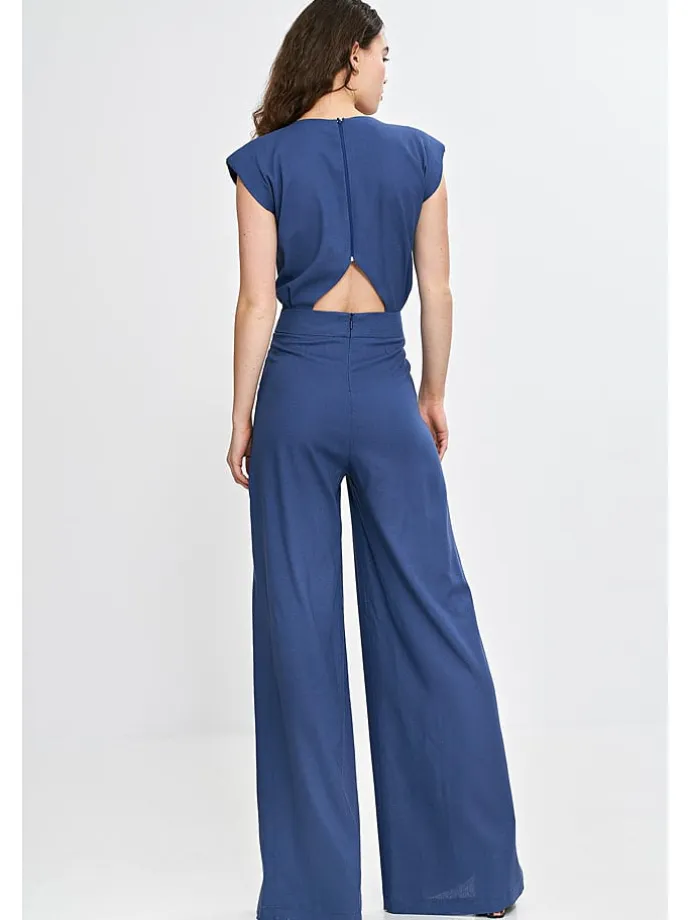 Jumpsuit in Blau