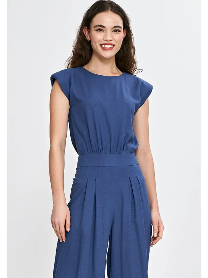 Jumpsuit in Blau