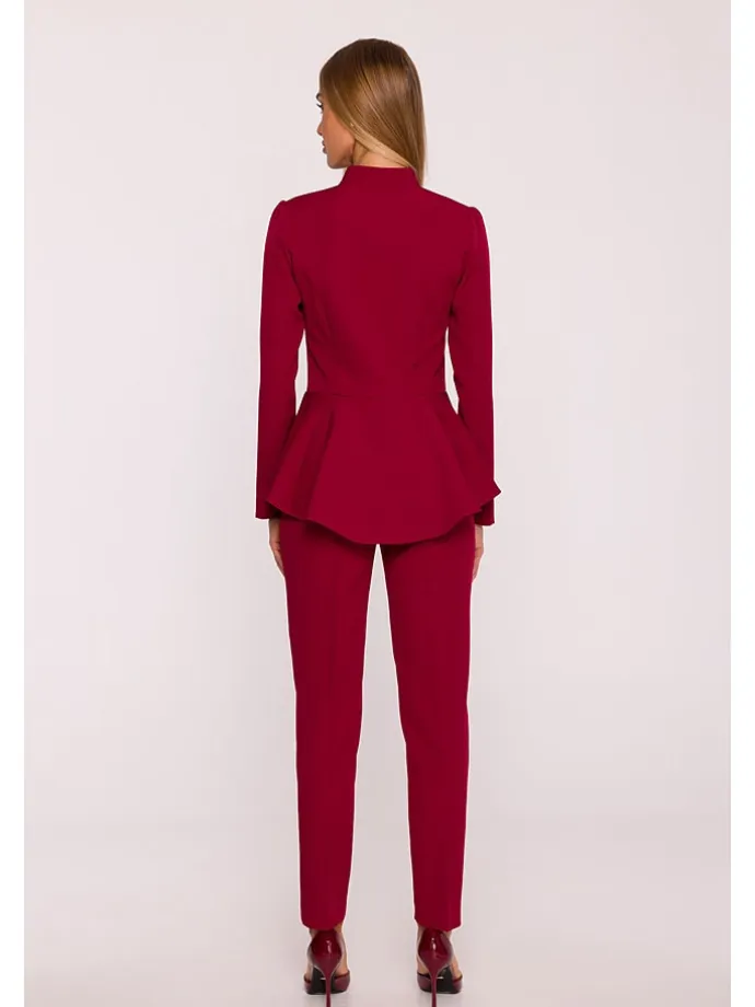 Jumpsuit in Bordeaux