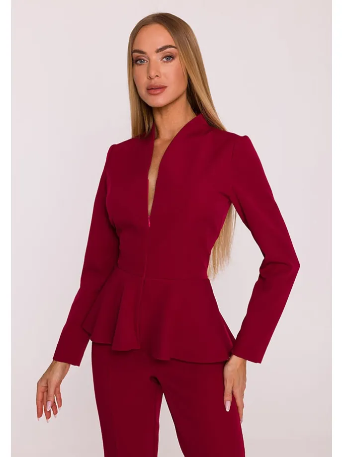 Jumpsuit in Bordeaux