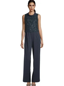 Jumpsuit in Dunkelblau