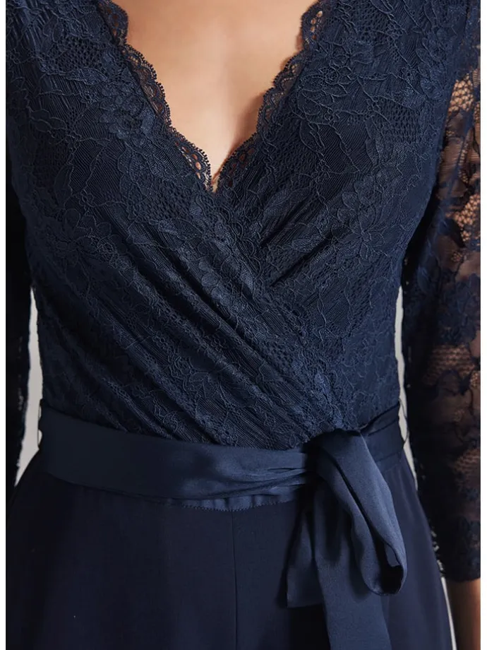 Jumpsuit in Dunkelblau