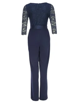 Jumpsuit in Dunkelblau