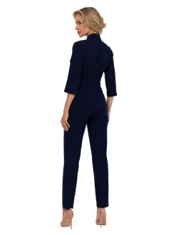 Jumpsuit in Dunkelblau