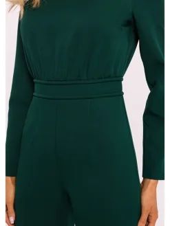 Jumpsuit in Dunkelgrün