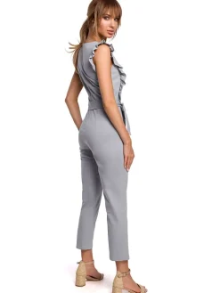 Jumpsuit in Grau