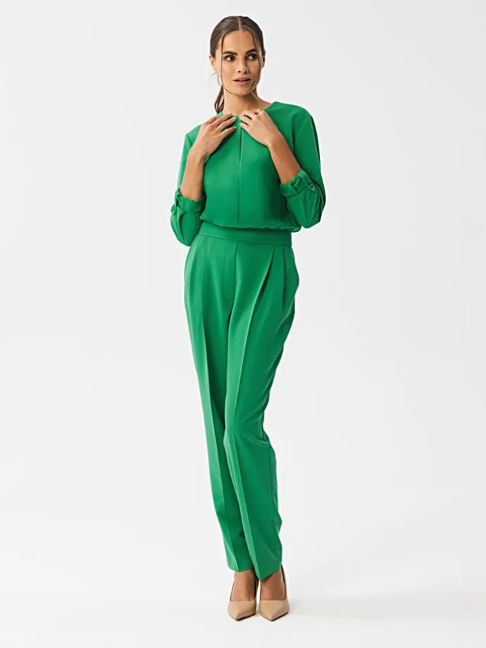 Jumpsuit in Grün