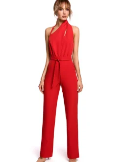 Jumpsuit in Rot