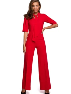 Jumpsuit in Rot