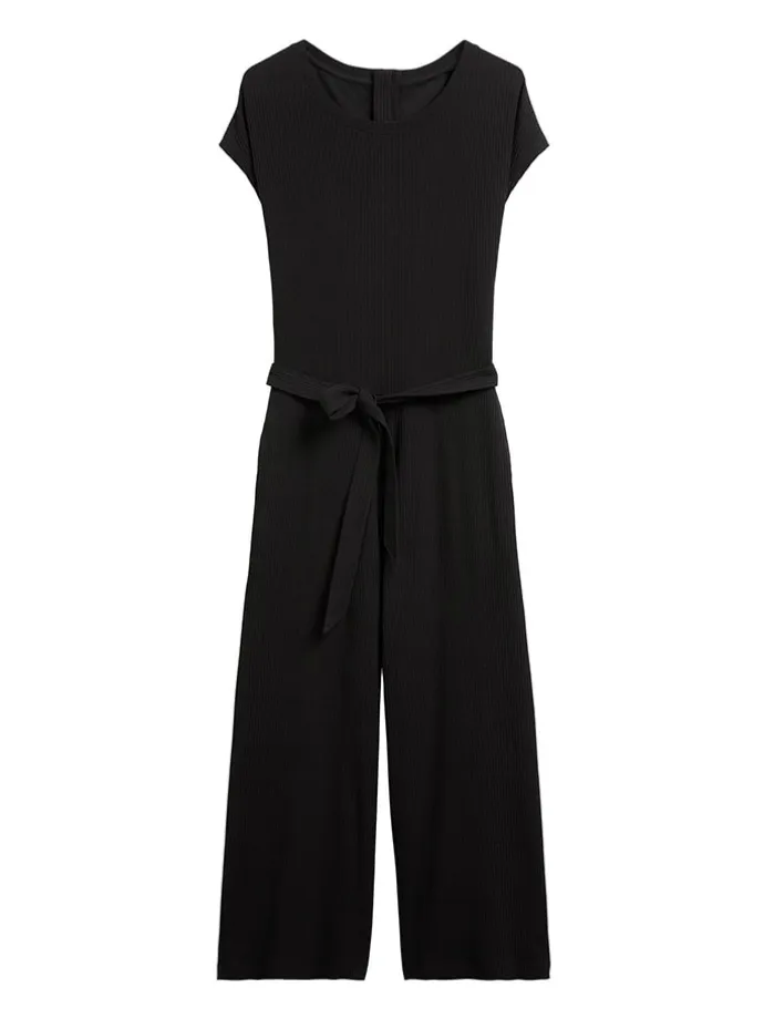 Jumpsuit in Schwarz