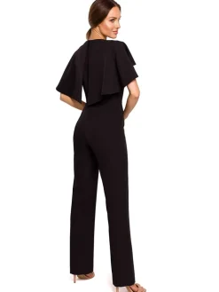Jumpsuit in Schwarz