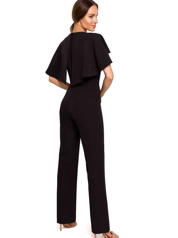 Jumpsuit in Schwarz