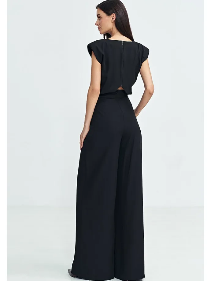 Jumpsuit in Schwarz
