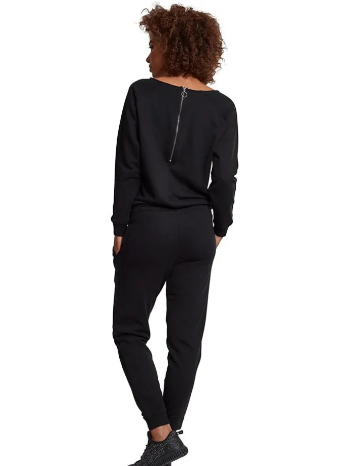 Jumpsuit in Schwarz
