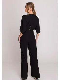 Jumpsuit in Schwarz