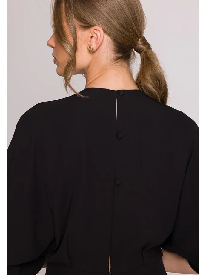 Jumpsuit in Schwarz