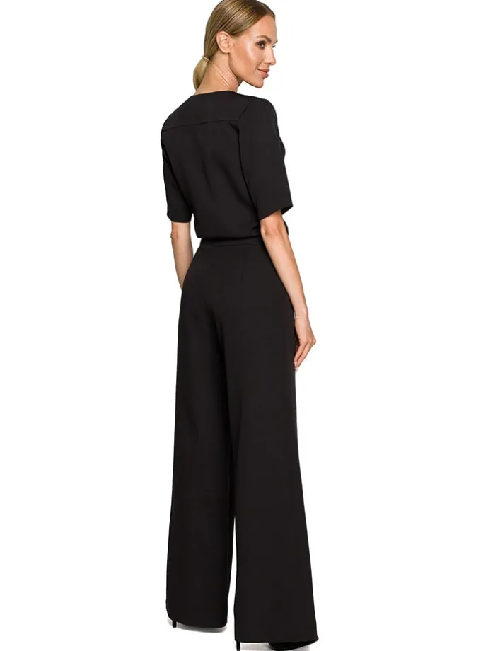 Jumpsuit in Schwarz