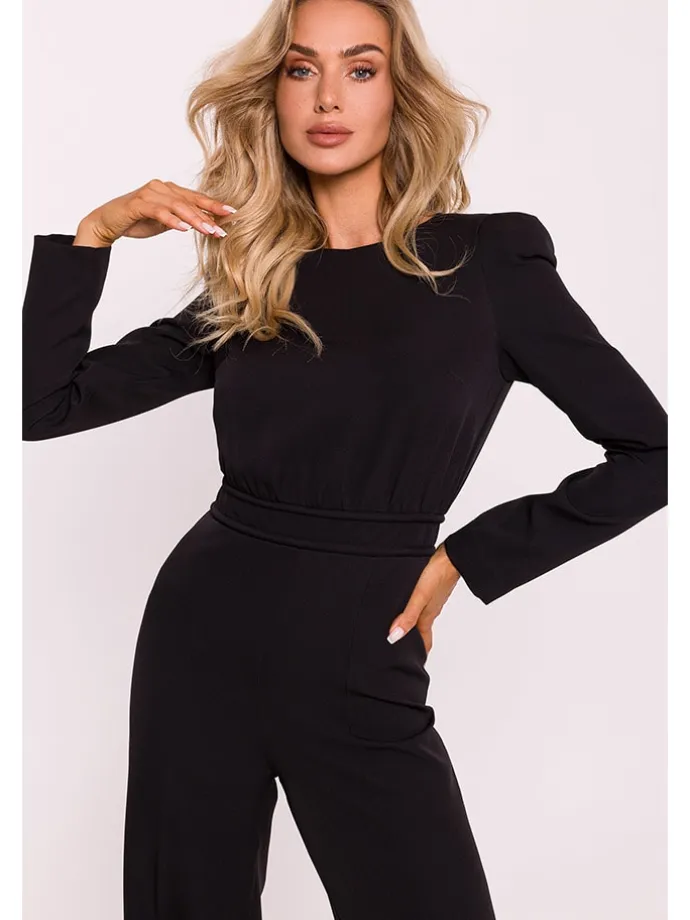 Jumpsuit in Schwarz