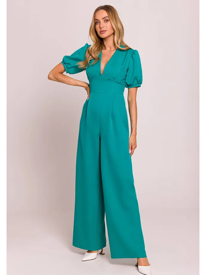 Jumpsuit in Türkis