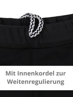 Jungen Kurze Badehose mit Einsätzen Seitlich in grün