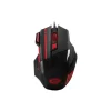 Kabelgebundene Gaming-Maus - Professionelle Gaming-Maus für in Rot