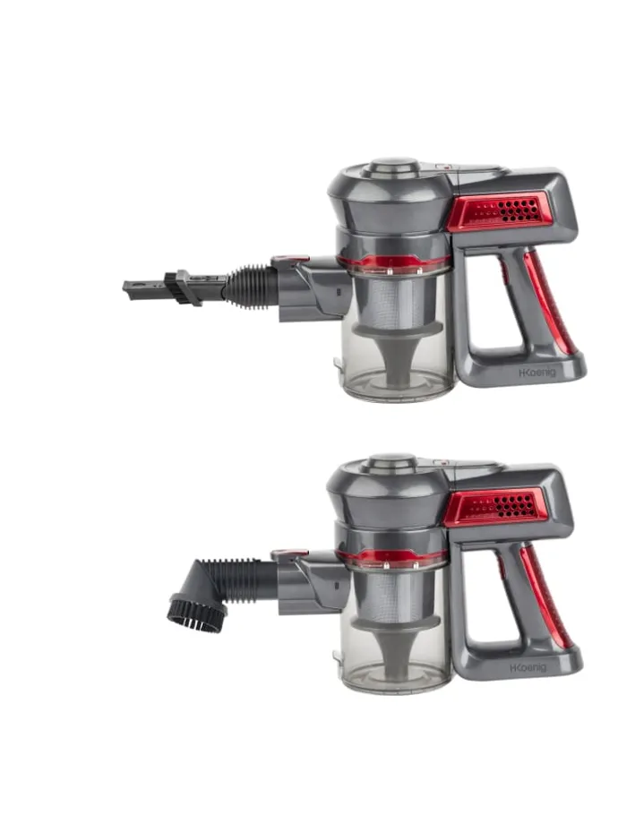 Kabelloser-Staubsauger 2 in 1 PowerClean UP620 in Rot