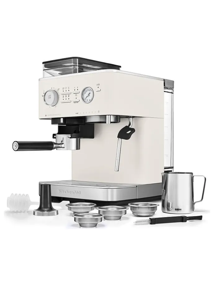 Kaffeehalbautomat "5KES6551" in Creme