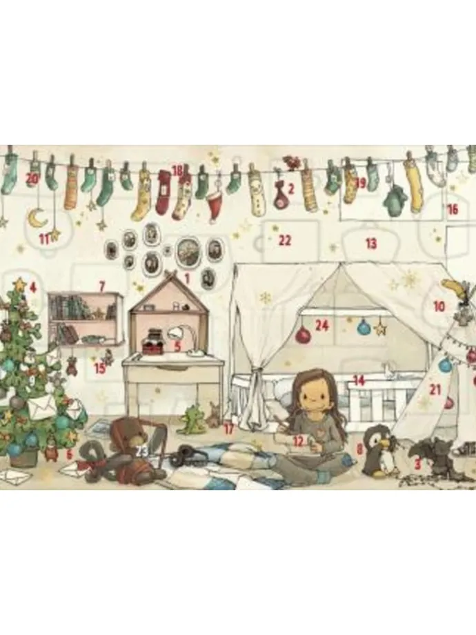Kalender - Adventskalender - Weihnachten mit Anouk | Wandkalender