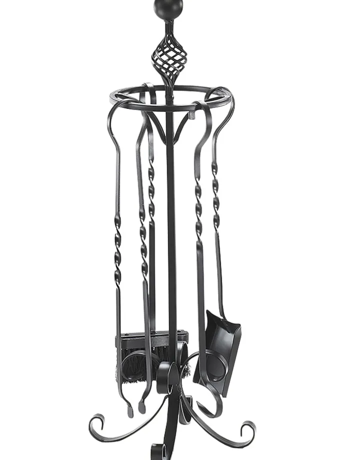Kaminzubehör FIRETOOLSET in Schwarz