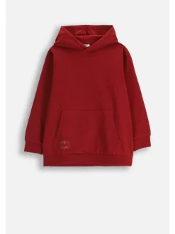 Kapuzenpullover in rot