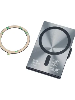 Kartenetui "MagSafe" in Silber