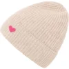 Kaschmir-Beanie in Beige