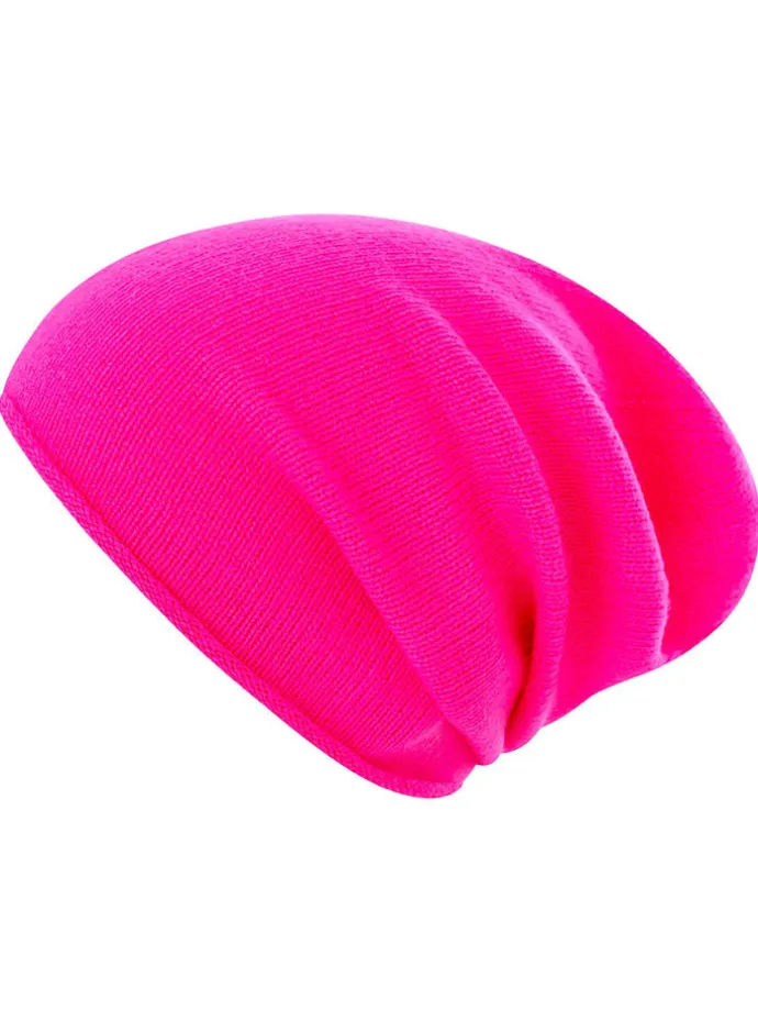 Kaschmir-Beanie in Pink