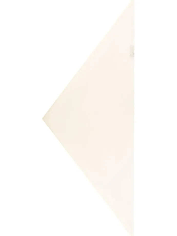 Kaschmir-Halstuch in Creme - (L)85 x (B)35 cm