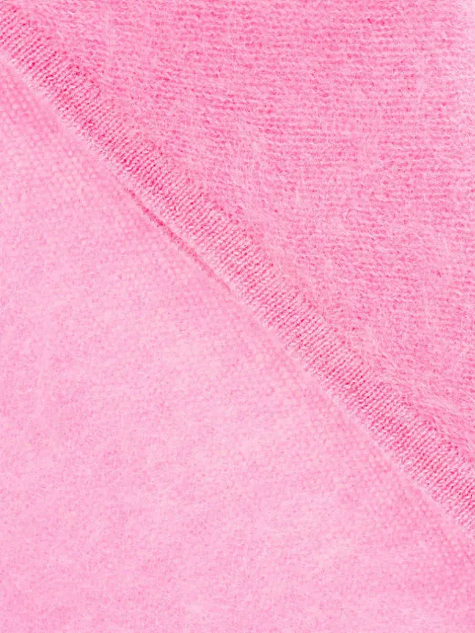 Kaschmir-Halstuch in Pink - (L)85 x (B)35 cm