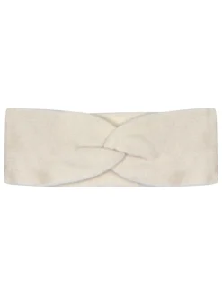 Kaschmir-Stirnband "Javoi" in Creme