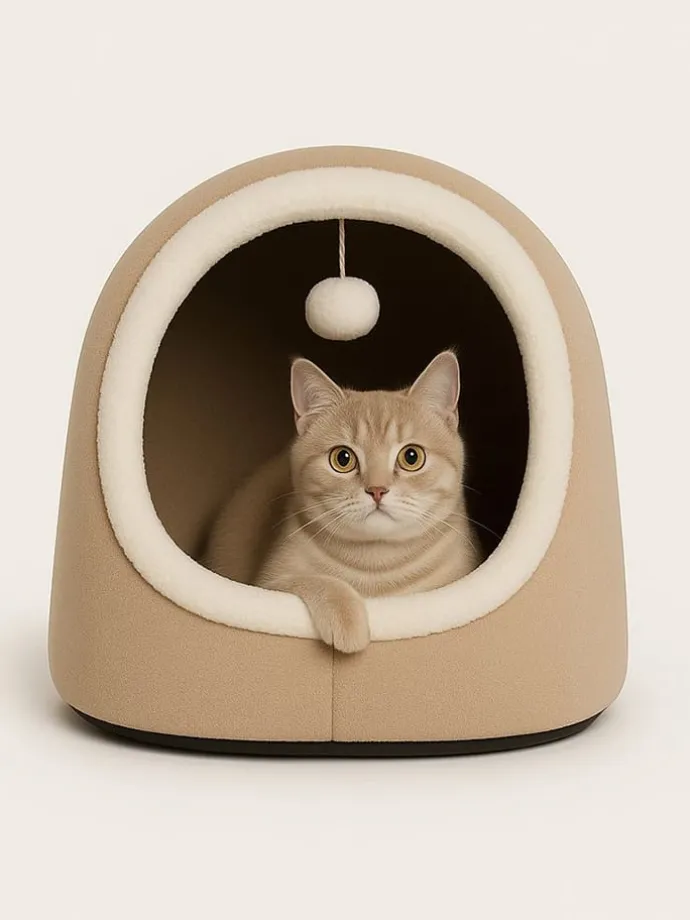 Katzenbett ''Alaska'' in Beige
