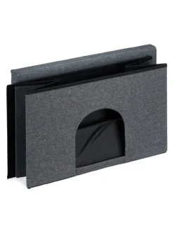 Katzenhöhle in Grau - (B)64,5 x (H)38,5 x (T)37,5 cm