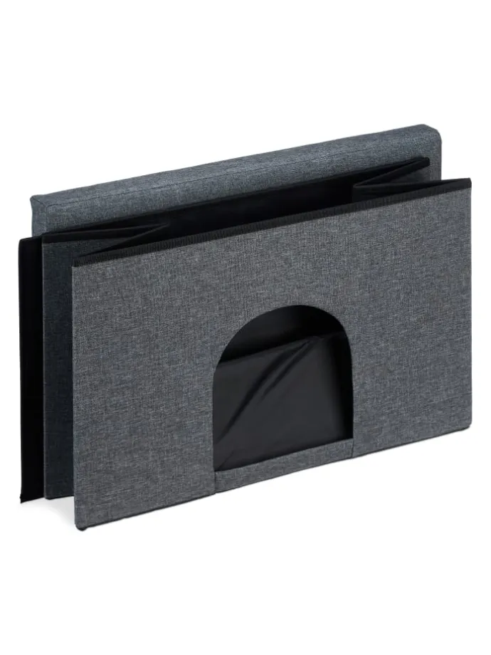 Katzenhöhle in Grau - (B)64,5 x (H)38,5 x (T)37,5 cm