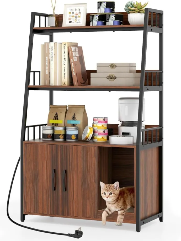 Katzenschrank mit Bücherregal in Andere