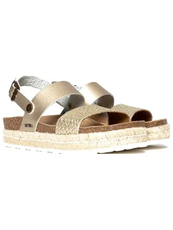 Keilsandaletten "Gaceo" in Gold