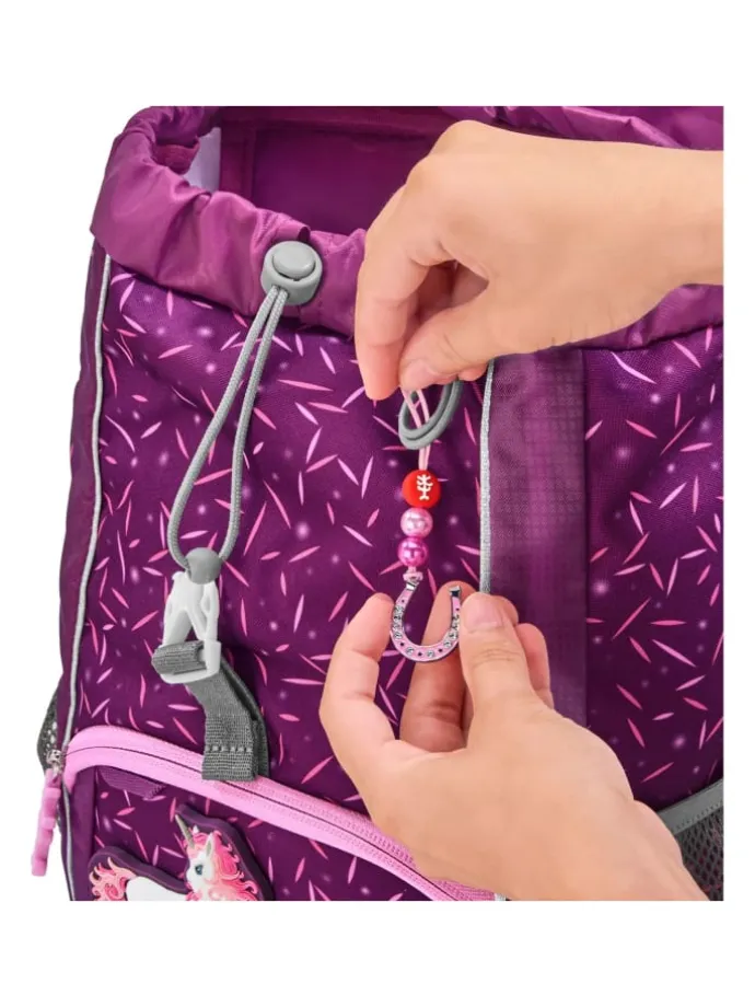 KID Rucksack-Set Pretty Unicorn Nuala 3-tlg. in lila