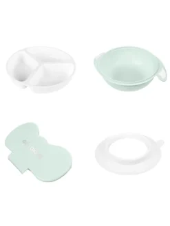 Kinder 4 in 1 Schüssel-Set in grün